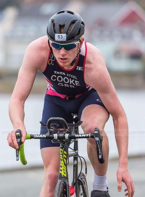 Ieuan Cooke cycling